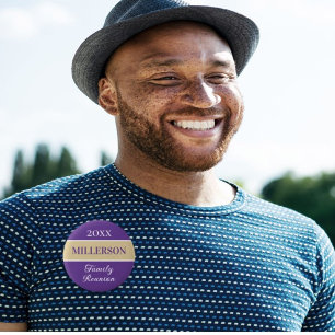 Badge Rond 5 Cm Great Times! Keepsake CUSTOM Family reunion button