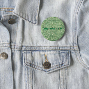 Badge Rond 5 Cm Green Textured Arrière - plan par Shirley Taylor