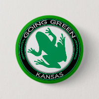 Grenouille verte allante du Kansas