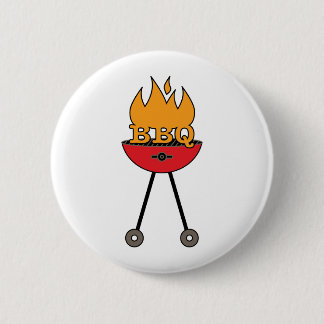 Badge Rond 5 Cm Grill barbecue