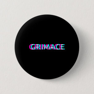 Badge Rond 5 Cm Grimace Edgy - Grunge esthétique Emo Pastel Goth H