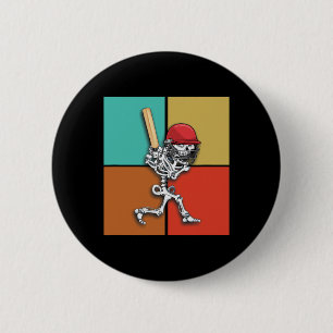 Badge Rond 5 Cm Griphon squelette Cricket Halloween