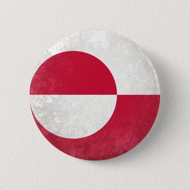 Badge Rond 5 Cm Groenland (Devant)