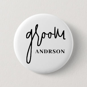 Badge Rond 5 Cm Groom