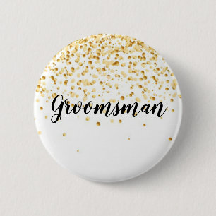 Badge Rond 5 Cm Groomsman