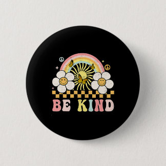 Badge Rond 5 Cm Groovy Unity Day Be