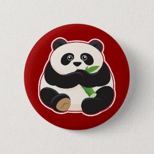 Badge Rond 5 Cm Gros panda