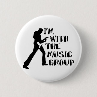 Badge Rond 5 Cm Groupe de musique
