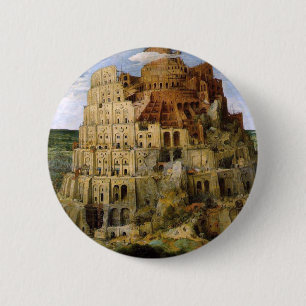 Badge Rond 5 Cm Groupe de travail de BABEL