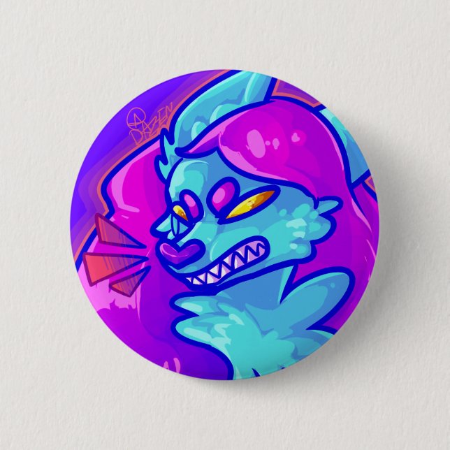 Badge Rond 5 Cm grr (Devant)