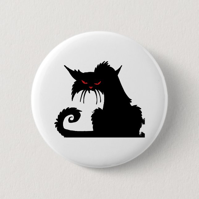 Badge Rond 5 Cm Grumpy cat    (Devant)