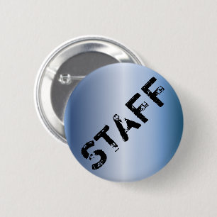 Badge Rond 5 Cm Grunge d'insigne de personnel d'événement