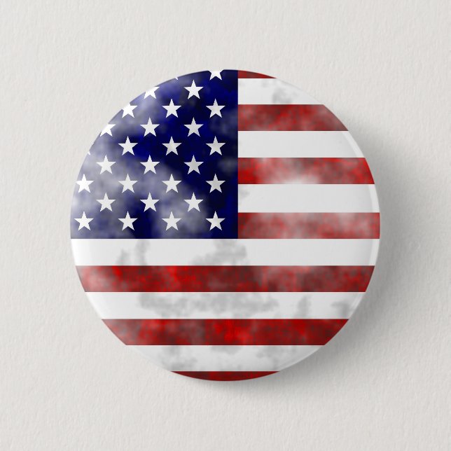 Badge Rond 5 Cm Grunge Etats-Unis (Devant)