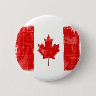 Badge Rond 5 Cm GrungeCanadianFlag-atterrisseur