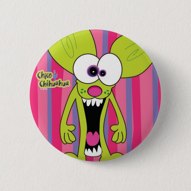 Badge Rond 5 Cm Guauu de chiwawa de Chico (Devant)