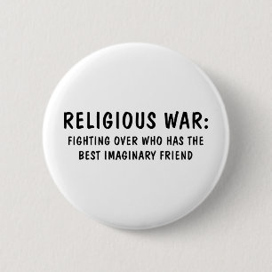 Badge Rond 5 Cm Guerre religieuse
