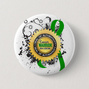 Badge Rond 5 Cm Guerrier cholagogue 23 de Cancer