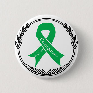 Badge Rond 5 Cm Guerrier de Gastroparesis 