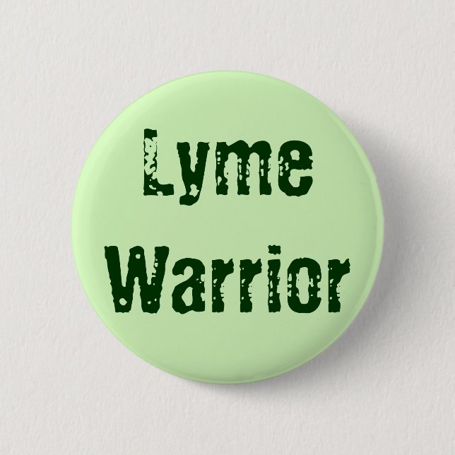 Badge Rond 5 Cm Guerrier de Lyme (Devant)