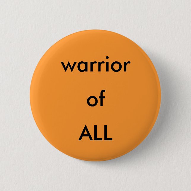 Badge Rond 5 Cm guerrier de TOUT LE bouton (Devant)