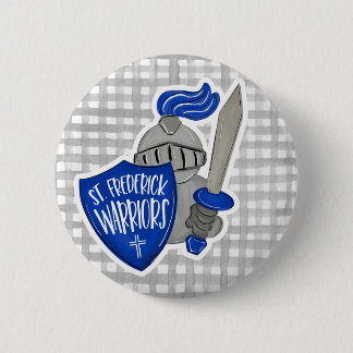 Badge Rond 5 Cm Guerriers de St. Frederick