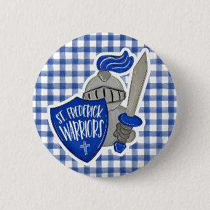 Badge Rond 5 Cm Guerriers de St. Frederick