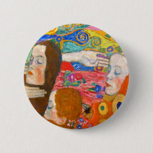 Badge Rond 5 Cm gustav klimt, espoir ii