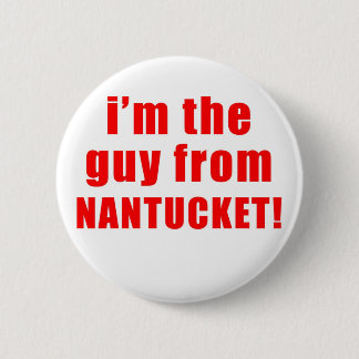 Badge Rond 5 Cm Guy Du Bouton Nantucket