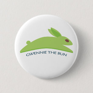Badge Rond 5 Cm Gwennie Le Bun