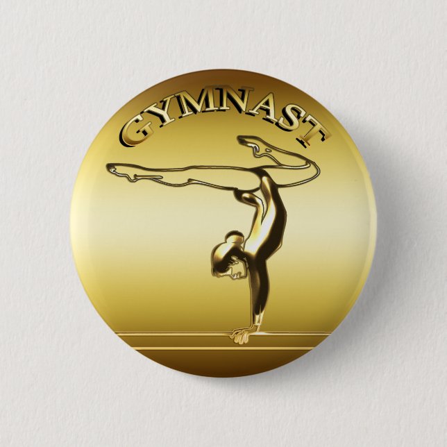 BADGE ROND 5 CM GYMNASTE (Devant)