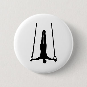 Badge Rond 5 Cm Gymnastique