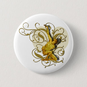 Badge Rond 5 Cm gymnatics rythmique