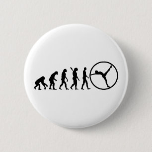 Badge Rond 5 Cm Gymwheel d'évolution