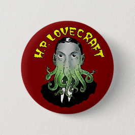 Badge Rond 5 Cm H.P. Lovecraft Button