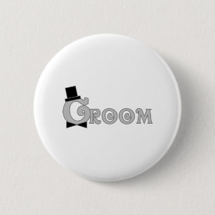 Badge Rond 5 Cm Habillez le marié