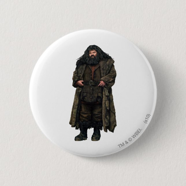 Badge Rond 5 Cm Hagrid (Devant)