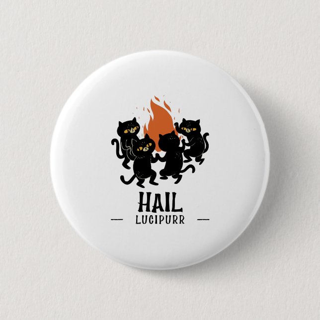 Badge Rond 5 Cm Hail Lucipurr (Devant)