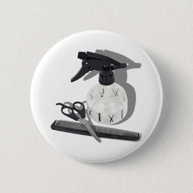 Badge Rond 5 Cm HairdresserItems060910Shadows (Devant)