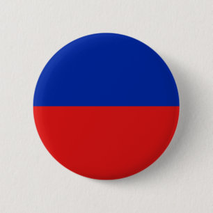 Badge Rond 5 Cm Haiti Fisheye Flag Button