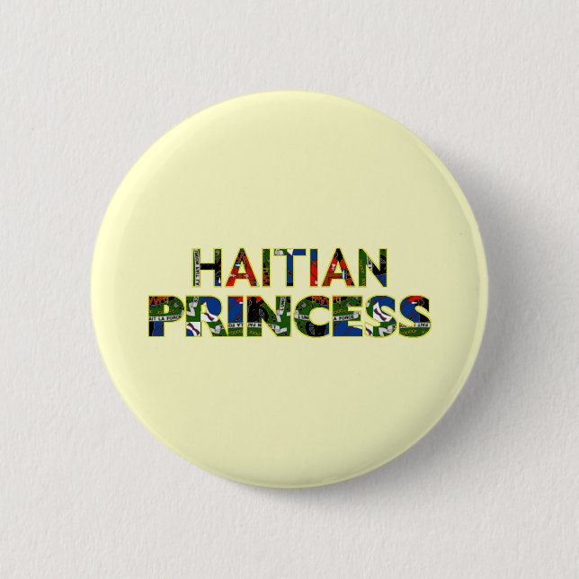 BADGE ROND 5 CM HAITIANPRINCESS001 (Devant)