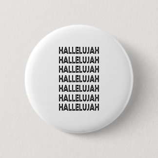 Badge Rond 5 Cm Hallelujah