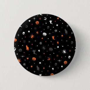 Badge Rond 5 Cm Halloween