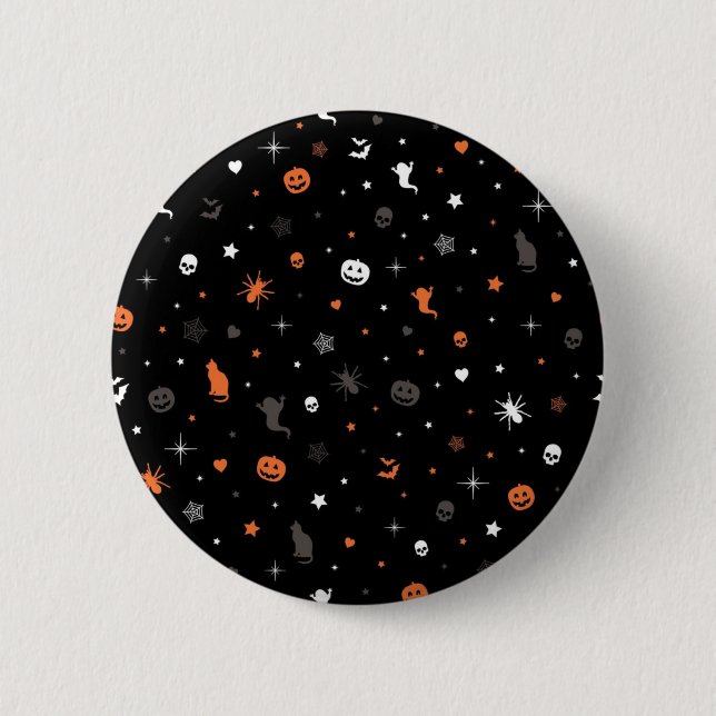 Badge Rond 5 Cm Halloween (Devant)