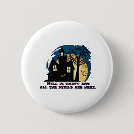 Badge Rond 5 Cm Halloween