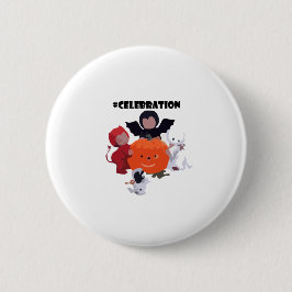 Badge Rond 5 Cm Halloween