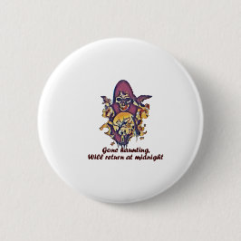 Badge Rond 5 Cm Halloween