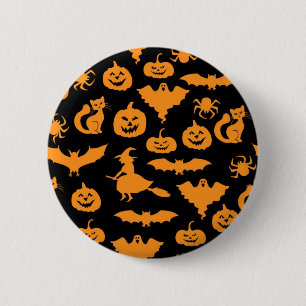 Badge Rond 5 Cm Halloween