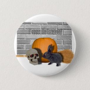 Badge Rond 5 Cm Halloween de houblon
