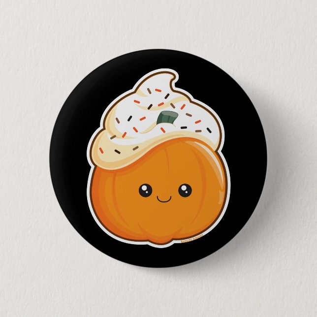 Badge Rond 5 Cm Halloween doux (Devant)