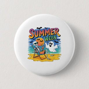 Badge Rond 5 Cm Halloween été